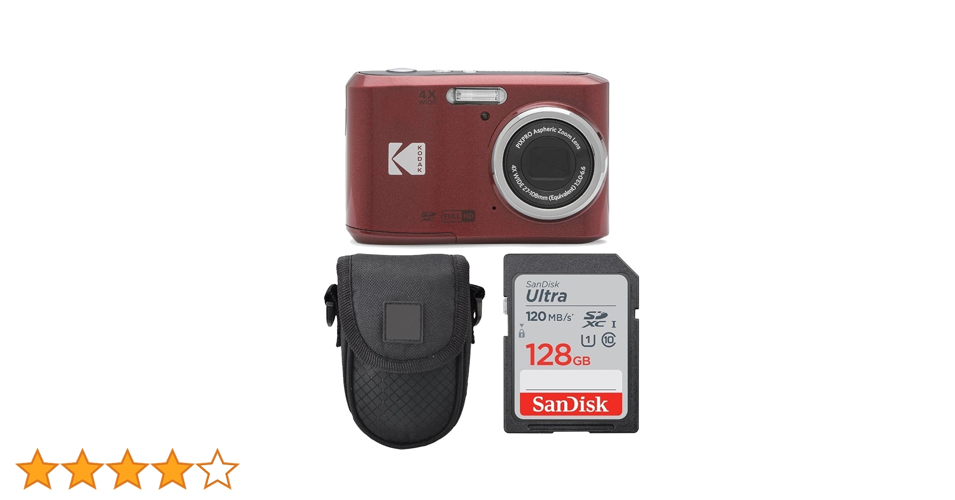 Amazon | PHOTO4LESS Kodak PIXPRO FZ45デジタルカメラ+ポイント